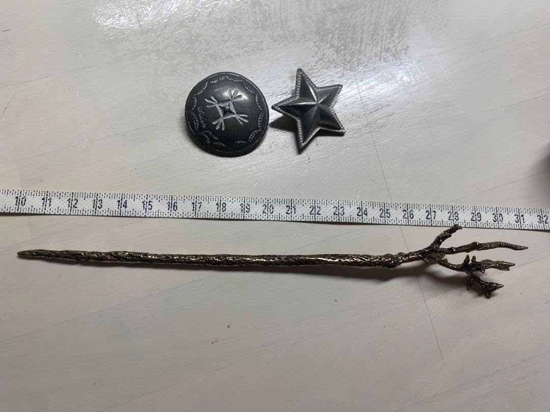 プリュイ PLUIE コーラル ワンド かんざし ロンハーマン